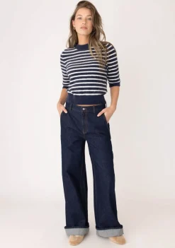 ANNA BLUE TRUI KORTE MOUW