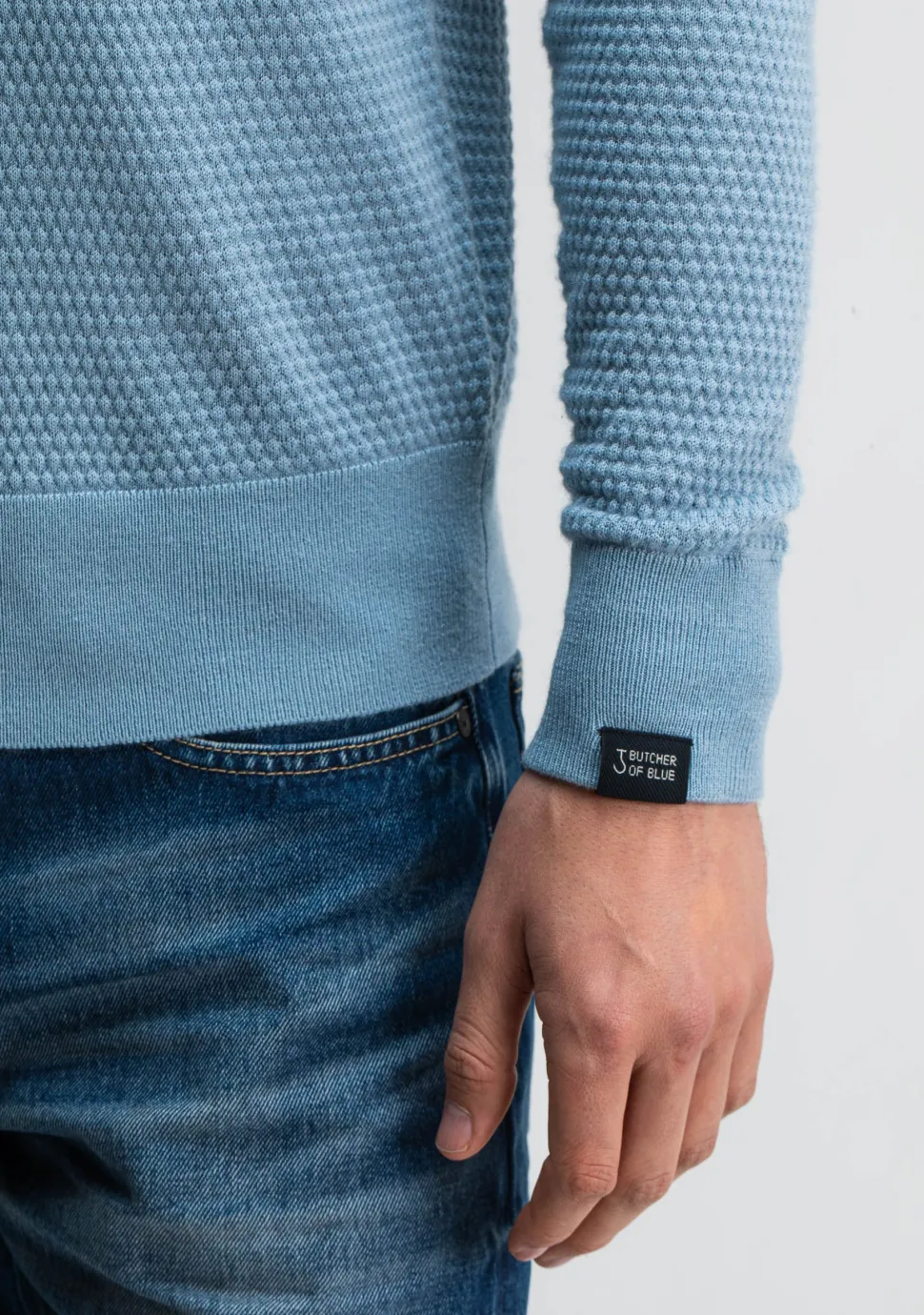 BUTCHER OF BLUE SWEATER