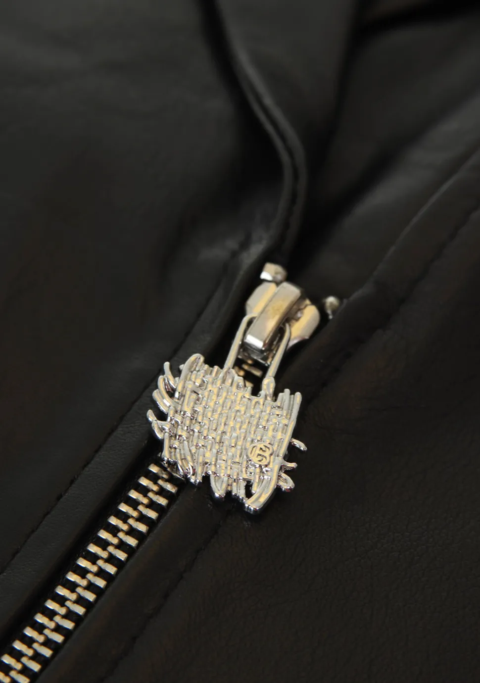 CAROLINE BISS LEER/SUEDE JACK