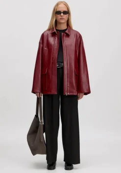 EDITED LEER/SUEDE JACK