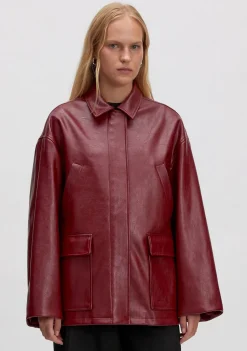 EDITED LEER/SUEDE JACK