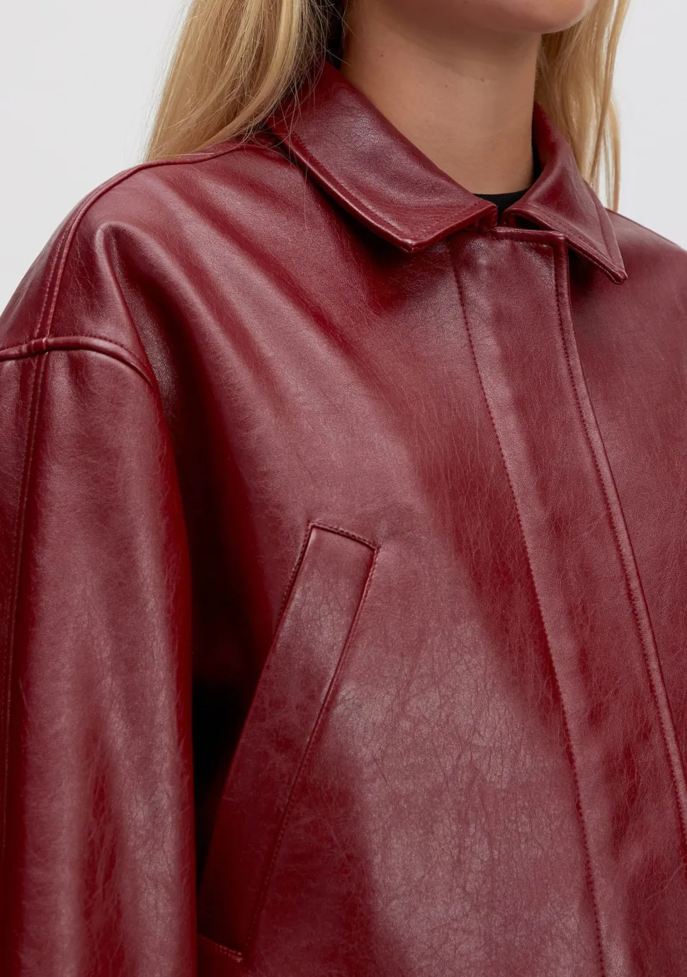 EDITED LEER/SUEDE JACK