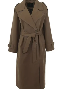 WITH BLACK TRENCHCOAT